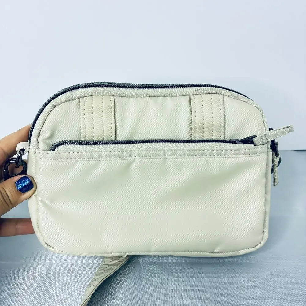 Lug Belt Waist Sling Bag Off White Super Coupe RFID Women Floral Multicolor